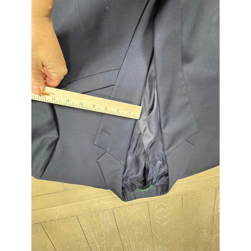Brooks Brothers Loro Piana Sport Coat Mens 48R Navy Wool Blazer Country Club USA